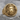 Royal Acanthus Lion Ring, gold vermeil, product photo on stone
