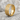Seigaiha Wave Band Ring, gold vermeil, product photo on stone