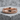 Hammered Band Ring, rose gold, product photo on stone