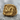 Saint Mercurius Signet Ring, gold vermeil, front angled view