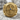 Flory Cross Ring, gold vermeil, product photo on stone