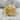 Anime Heart Eye Ring, gold vermeil, product photo on stone