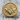 Masonic Square and Compasses Ring, gold vermeil, angled product photo