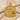 Capricorn Zodiac Medallion Pendant, gold vermeil, product photo on sand