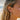 Dragon Wing Earring, gold vermeil, worn on model ear