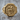 Aquarius Water Bearer Signet Ring, gold vermeil, front product photo