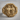 Gemini Zodiac Signet Ring, gold vermeil, product view