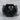 I Love Boxing Ring, black rhodium, product photo