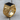 Koi Onyx Signet Ring, gold vermeil, product photo on wood surface