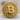 Bitcoin Labyrinth Ring, gold vermeil, product photo