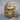 Gorilla Head Ring, gold vermeil, product photo front view