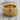 Foliage Leaf Ring, gold vermeil, angled front view