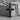 Medieval Cross Pendant, black rhodium, product photo on stone block