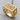 Baroque Skull Signet Ring, gold vermeil product photo