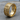 Aztec Glyph Relief Ring, gold vermeil, angled product photo
