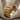 Two Row Wedge Ring in gold vermeil, angled studio view