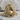 Cancer Zodiac Medallion Pendant, gold vermeil, product photo on stone