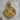 Saint Alexander Nevsky Pendant in gold vermeil, front product photo