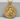 Saint Sergius of Radonezh Pendant, gold vermeil product photo
