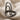 Double Arch Contour Ring in black rhodium, angled product photo