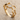 Honeycomb pave ring, gold vermeil, product photo