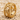 Floral Scroll Ring, gold vermeil, product photo view