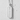 Memento Mori Tag Pendant in polished silver product photo