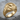 Pantokrator Blessing Signet Ring, gold vermeil, product photo