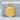 Lord's Prayer Disc Pendant, gold vermeil finish product photo