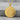 Serenity Prayer Disc Pendant, gold vermeil, front product photo