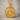 Undoer of Knots Medal Pendant, gold vermeil, front view