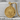 Stella Maris Star Medal Pendant, gold vermeil, product view