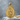 Guadalupe Tilma Medal Pendant, gold vermeil, front view