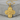 Four Way Medal Pendant, gold vermeil, front view