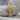 Petite Filigree Cross Pendant, gold vermeil, product view
