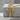 Vine and Branches Cross Pendant, gold vermeil, front product view