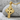 Trinity Knot Celtic Cross Pendant, gold vermeil, front product view