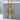 Flared Latin Cross Pendant, gold vermeil product view