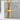 Plain Beveled Latin Cross Pendant, gold vermeil, front product photo