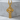 Iona Bossed Celtic Cross Pendant, gold vermeil, angled product photo