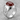 Carnelian Hamsa Shoulder Ring, polished silver finish product photo