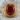Carnelian Saint Florian Signet Ring, gold vermeil, angled side view