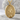 Miraculous Twelve Stars Pendant, gold vermeil, front angle view