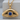 Evil Eye Sapphire Arc Pendant, gold vermeil product photo