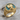 Drakkar Storm Prow Ring, gold vermeil, studio product photo
