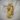 Drakkar Dragon Prow Pendant, gold vermeil, front product photo