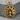 Tree of Life Leaf Crown Pendant, gold vermeil, product photo