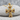 Byzantine Garnet Cross Pendant, gold vermeil product photo