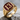 Lucky 13 Enamel Ring, gold vermeil, front view product photo