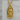Santa Muerte Radiant Halo Pendant, gold vermeil, front product view